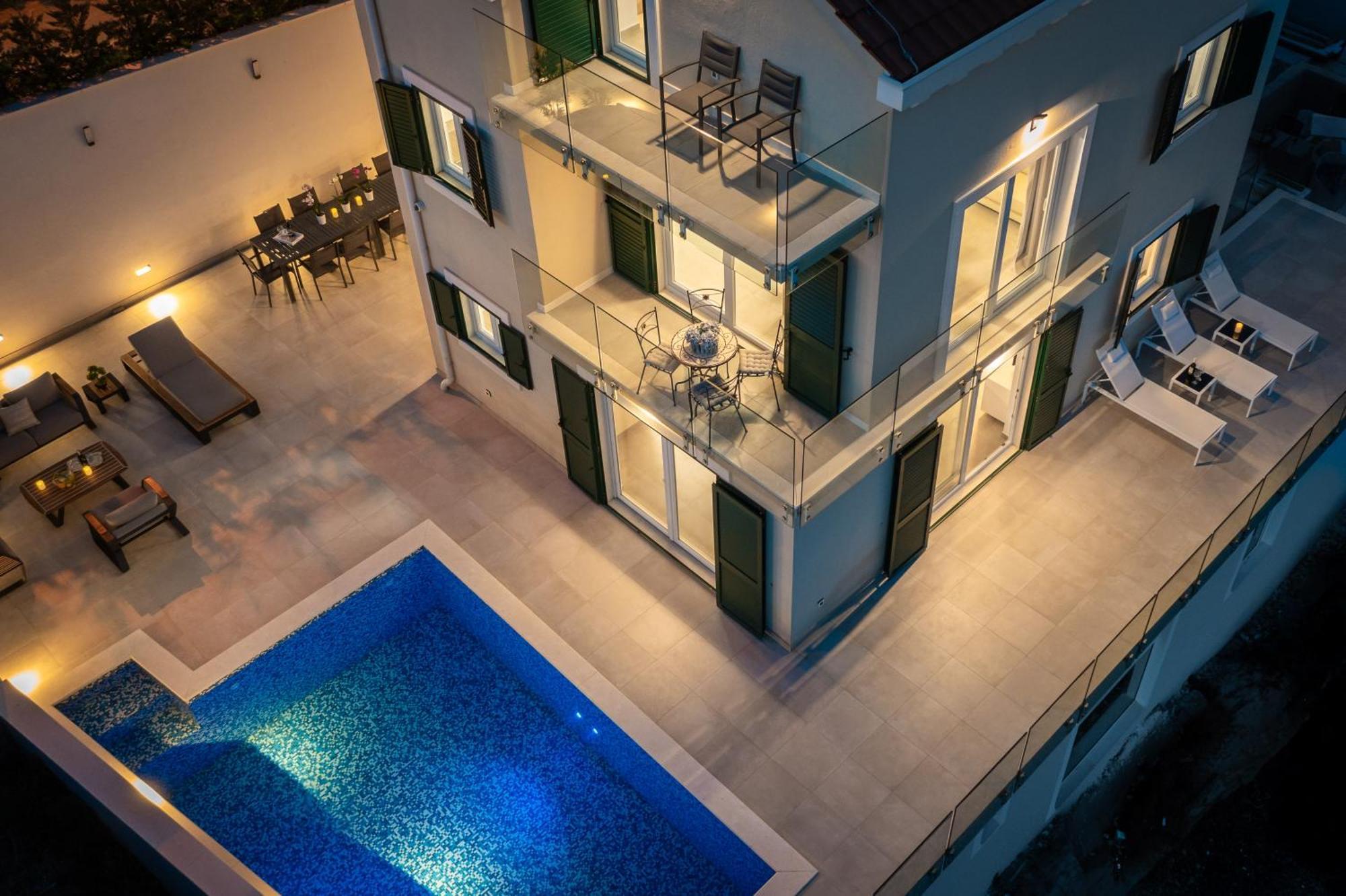 Epetium Beach Villa Split Buitenkant foto