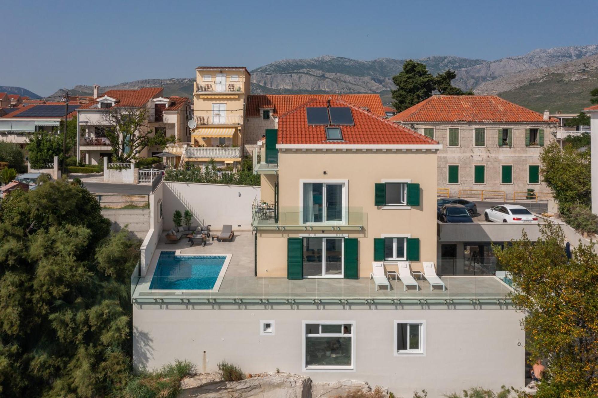 Epetium Beach Villa Split Buitenkant foto