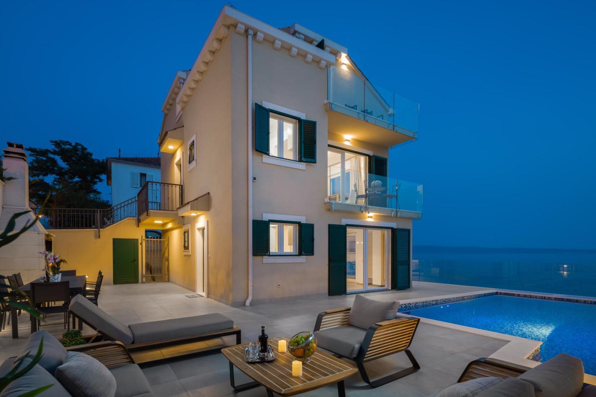 Epetium Beach Villa Split Buitenkant foto