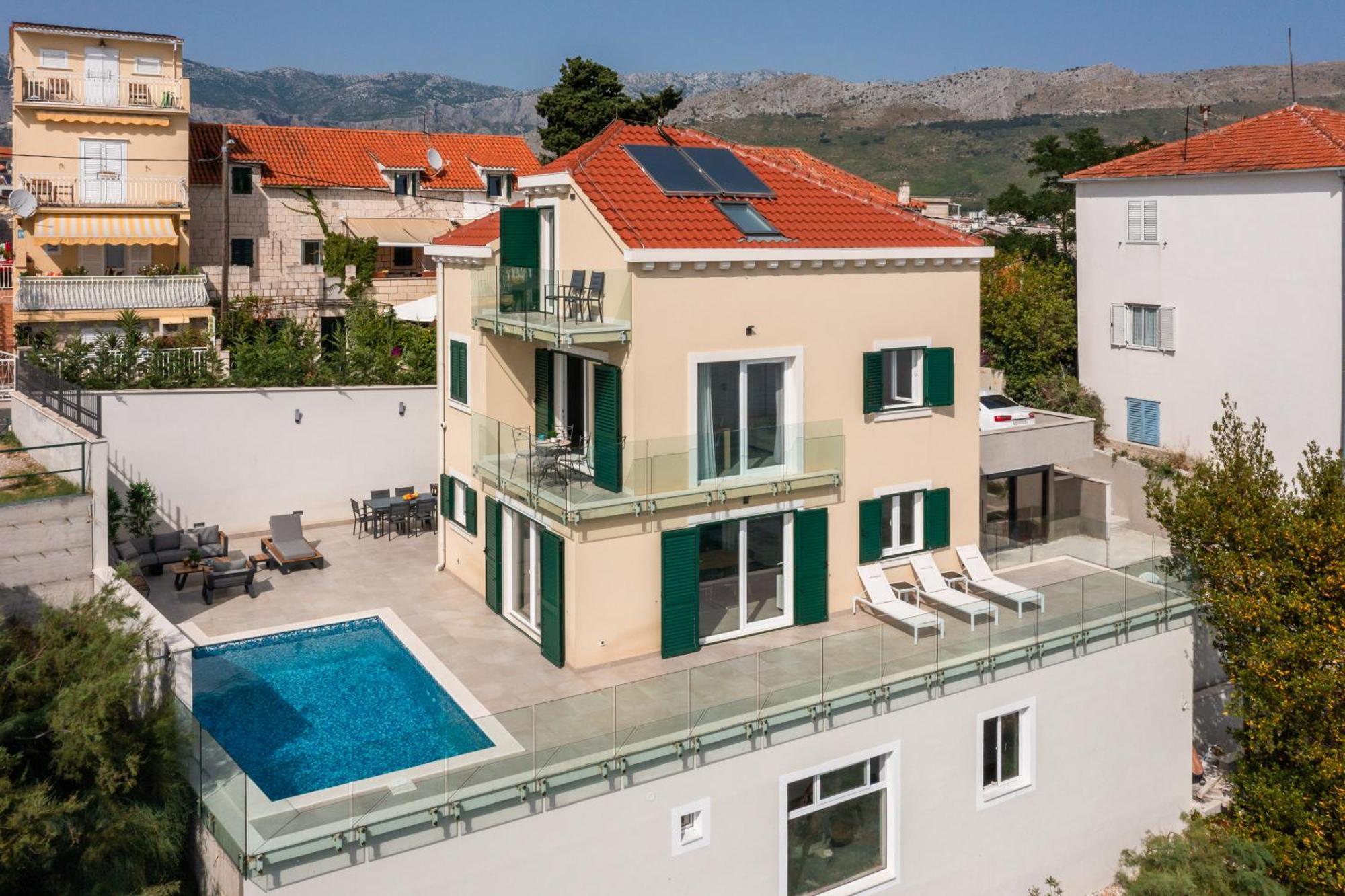 Epetium Beach Villa Split Buitenkant foto