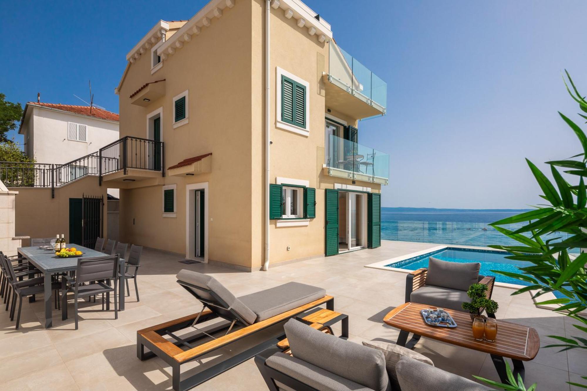 Epetium Beach Villa Split Buitenkant foto