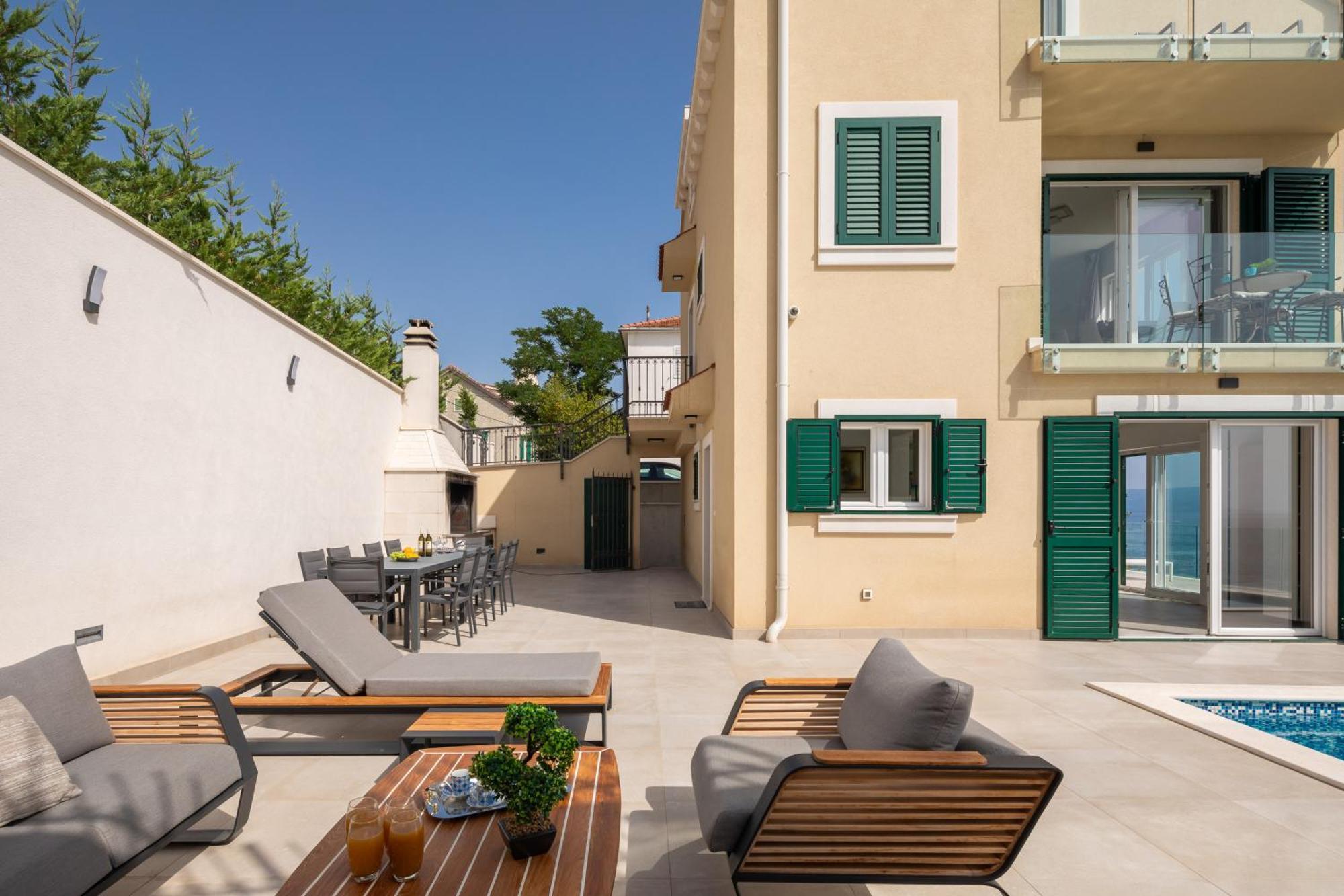 Epetium Beach Villa Split Buitenkant foto